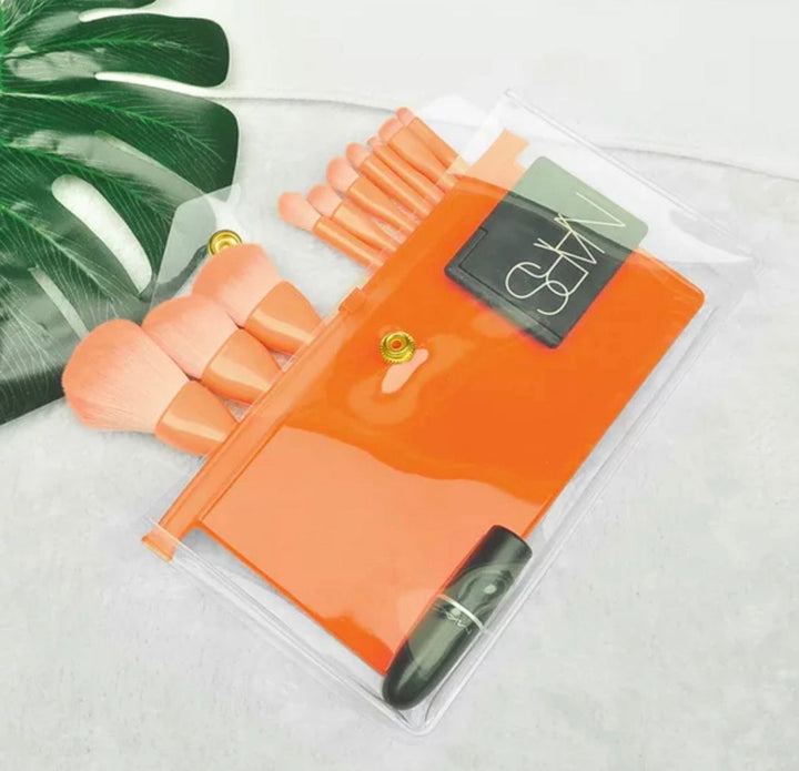 Transform Your Makeup Routine with Our Candy Color Makeup Brush Set